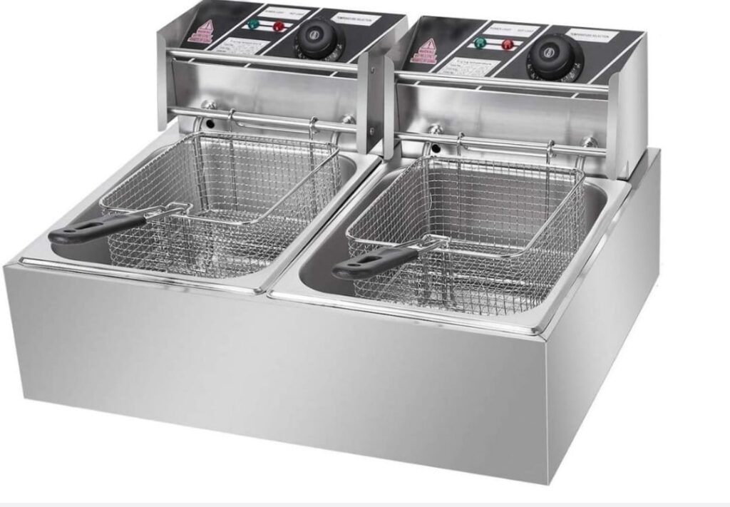 Double Electric Deep Fryer