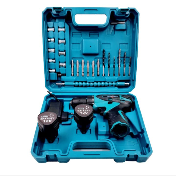 Battery drill and screwdriver set sale